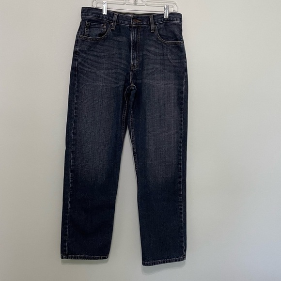 Levi Stause blue jeans size 34W 34L Relaxed fit, boot cut - Picture 1 of 6